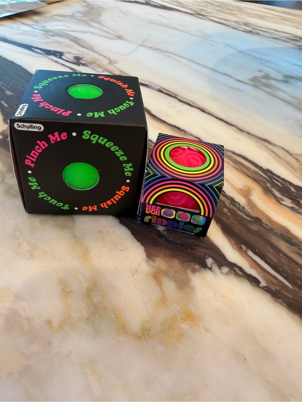 NeeDoh BUNDLE mini ripple  and Groovy Glob new in box - ships same day nyc